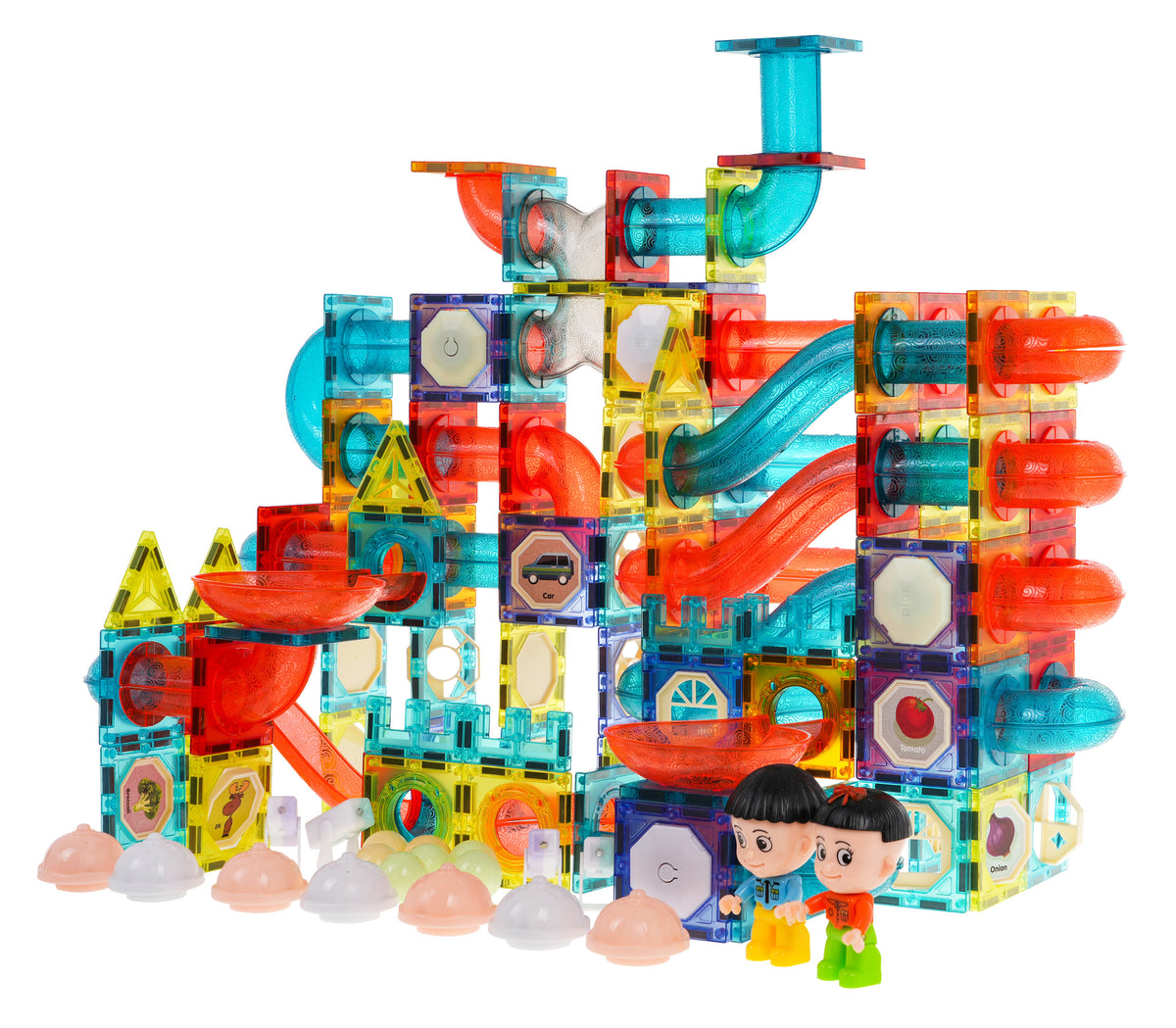Magnetic Blocks Set of 292 elements