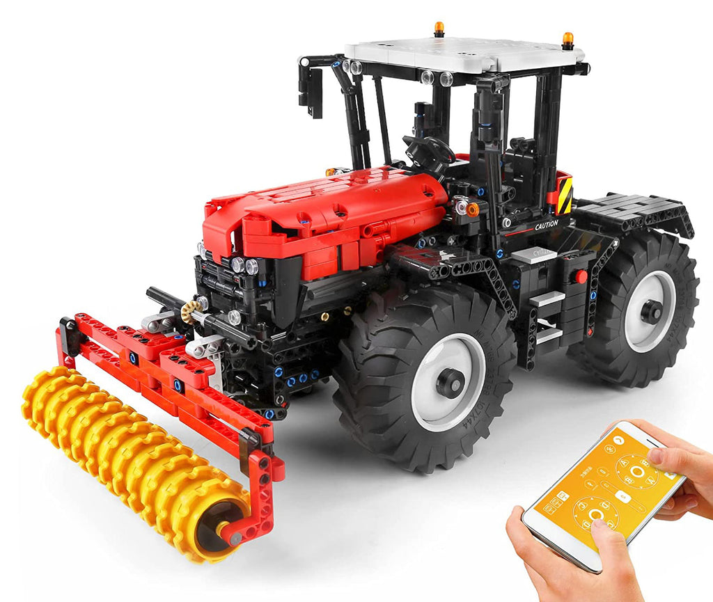 Blocks Red Tractor 2716el.