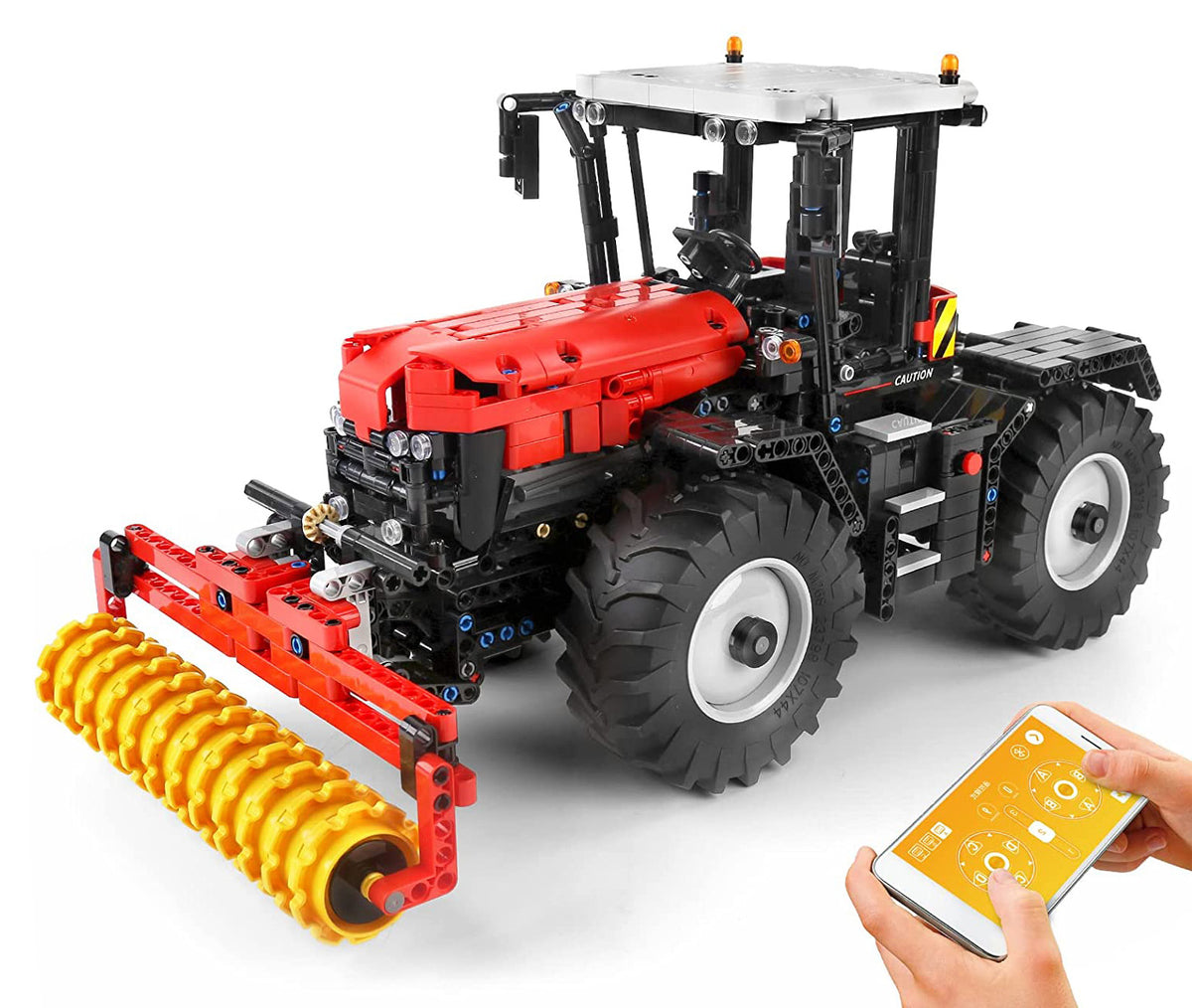 Blocks Red Tractor 2716el.