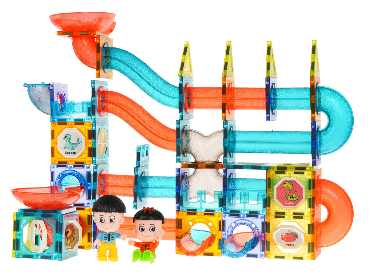 Magnetic Blocks Set of 128 elements