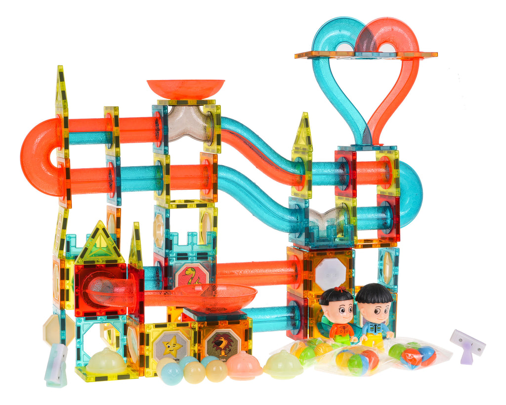 Magnetic Blocks Set of 202 elements