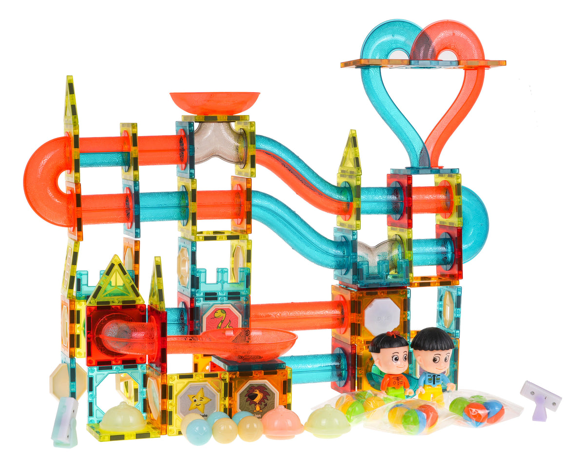 Magnetic Blocks Set of 202 elements