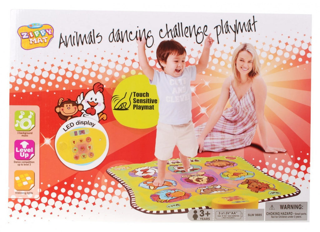 Dancing Twister Mat Animals