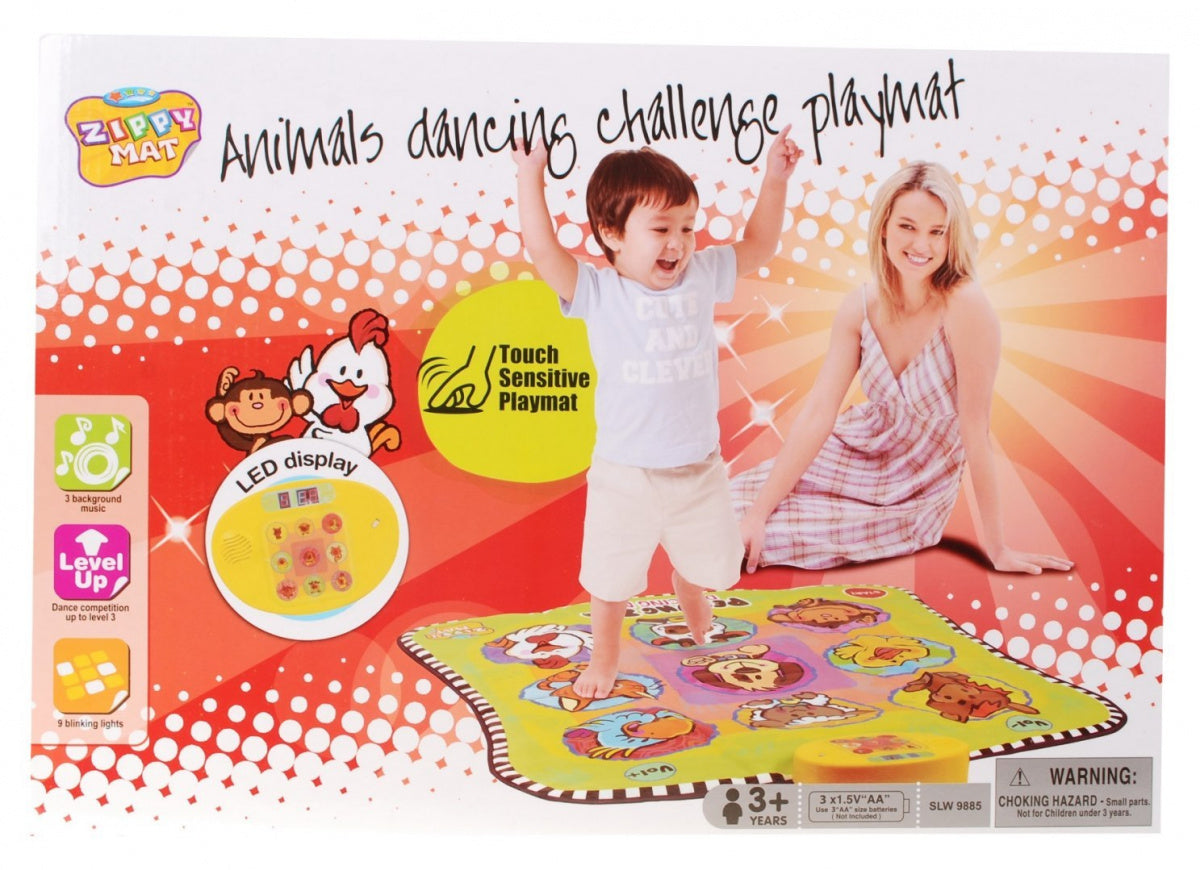 Dancing Twister Mat Animals