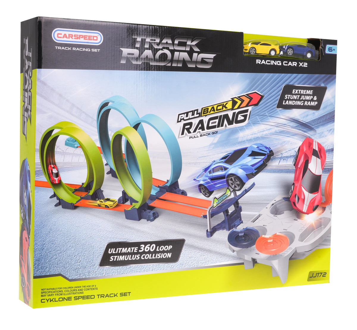 Race Track For Two Cars