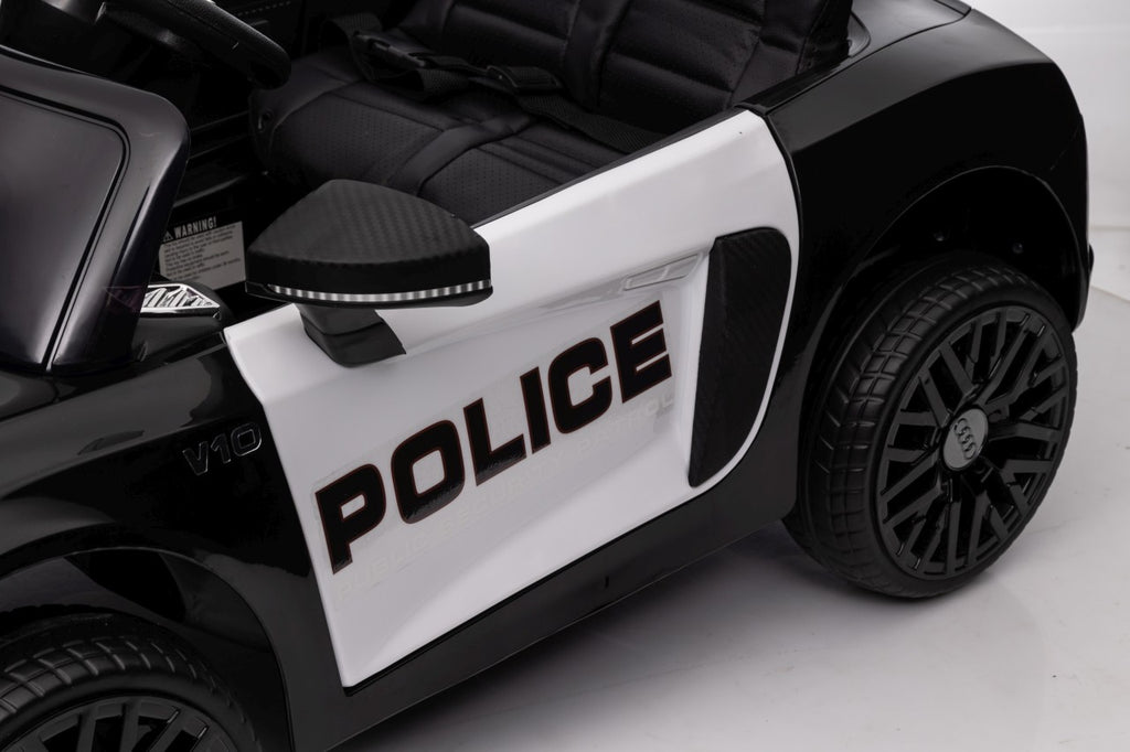 Elektrické autíčko Audi R8 Police