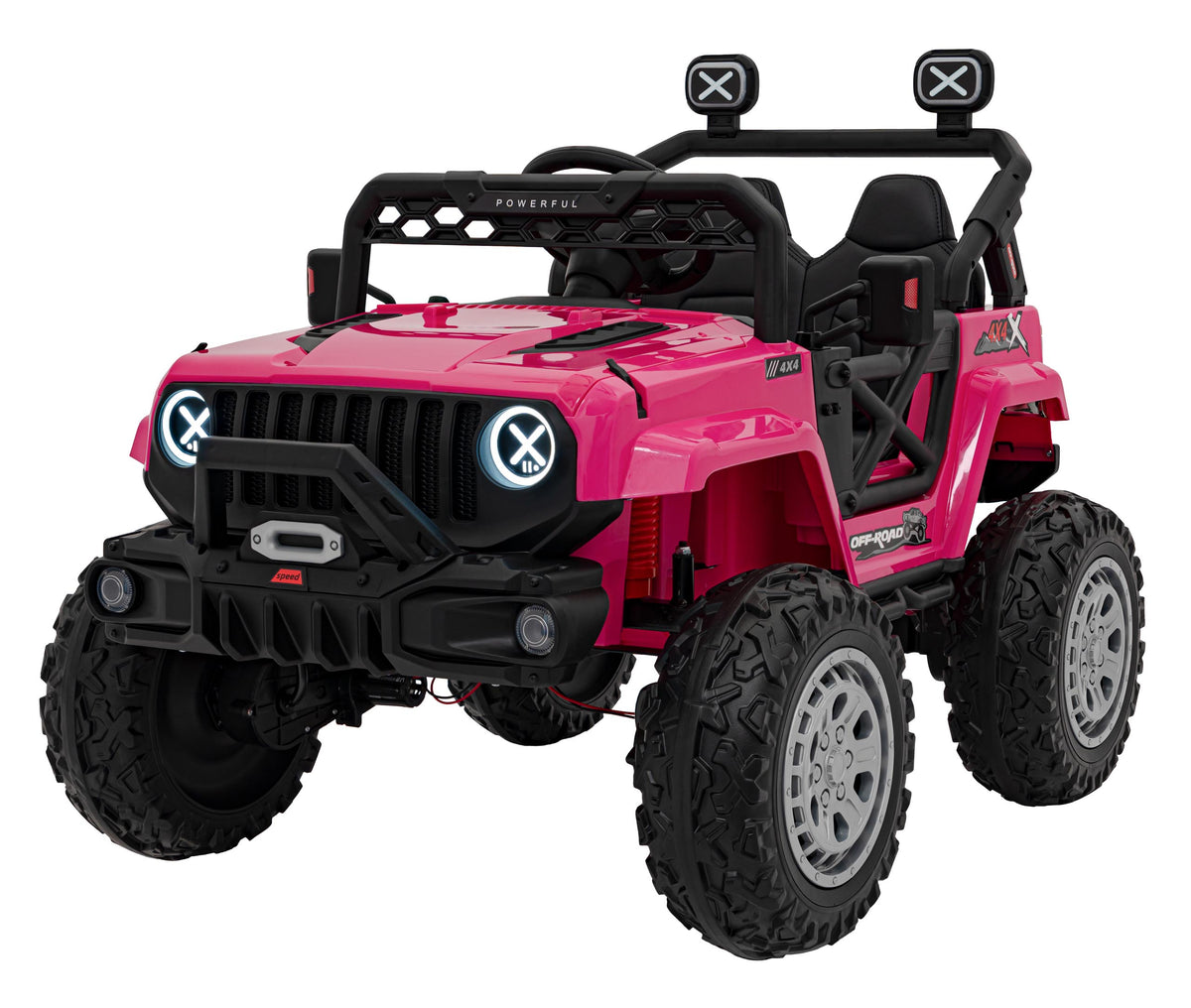 Elektrické autíčko OFF ROAD Speed ružová