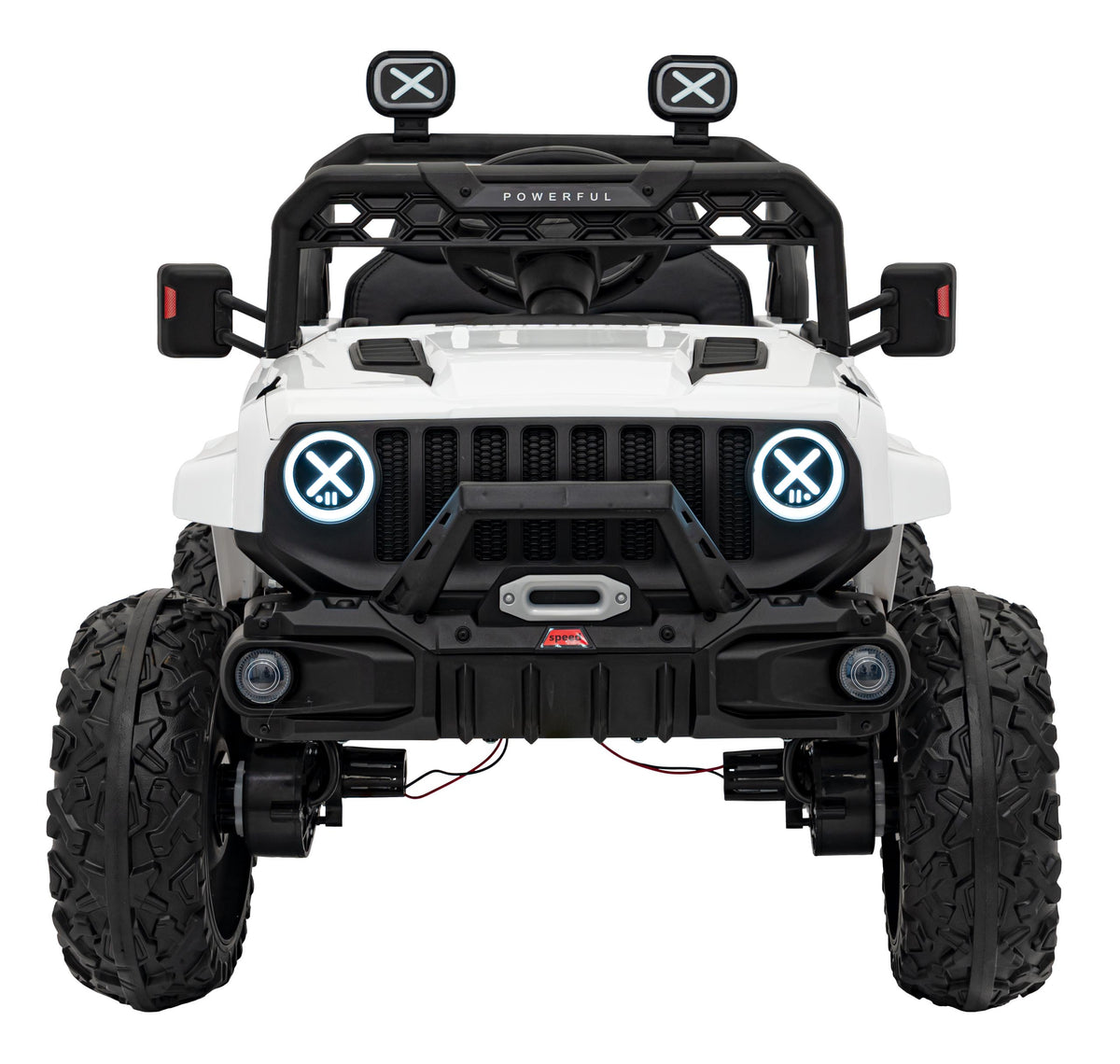 OFF ROAD Speed vehicle White