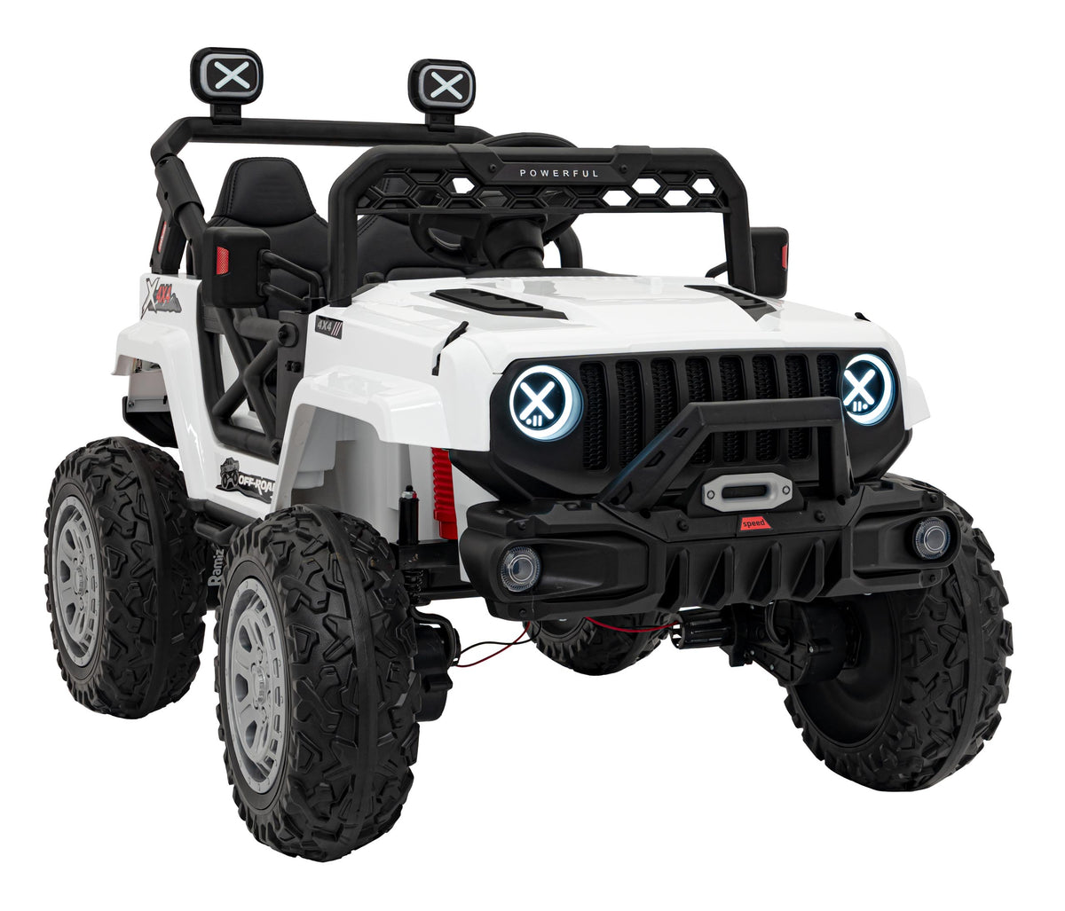 OFF ROAD Speed vehicle White