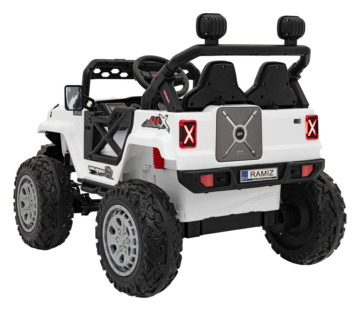 Elektrické autíčko OFF ROAD Speed biela