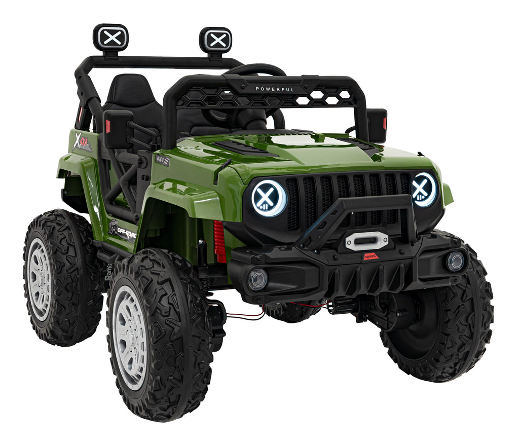 Elektrické autíčko OFF ROAD Speed zelená