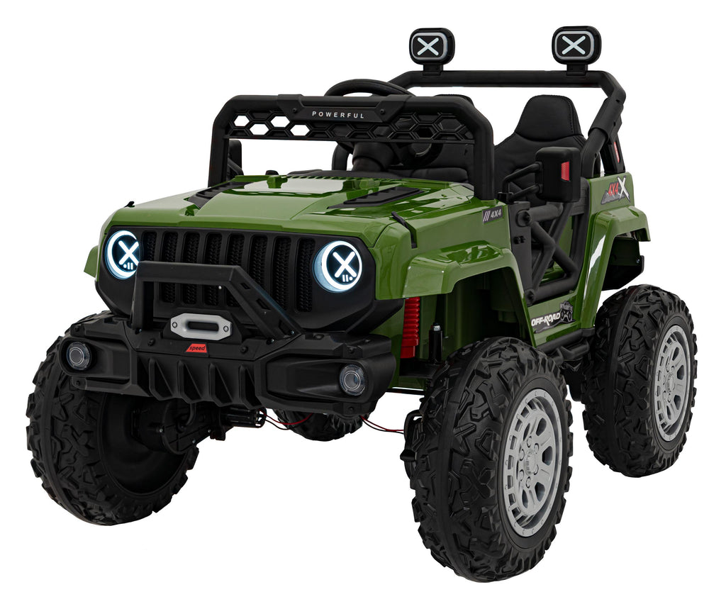 Elektrické autíčko OFF ROAD Speed zelená