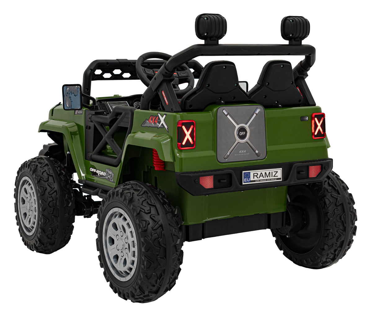 Elektrické autíčko OFF ROAD Speed zelená