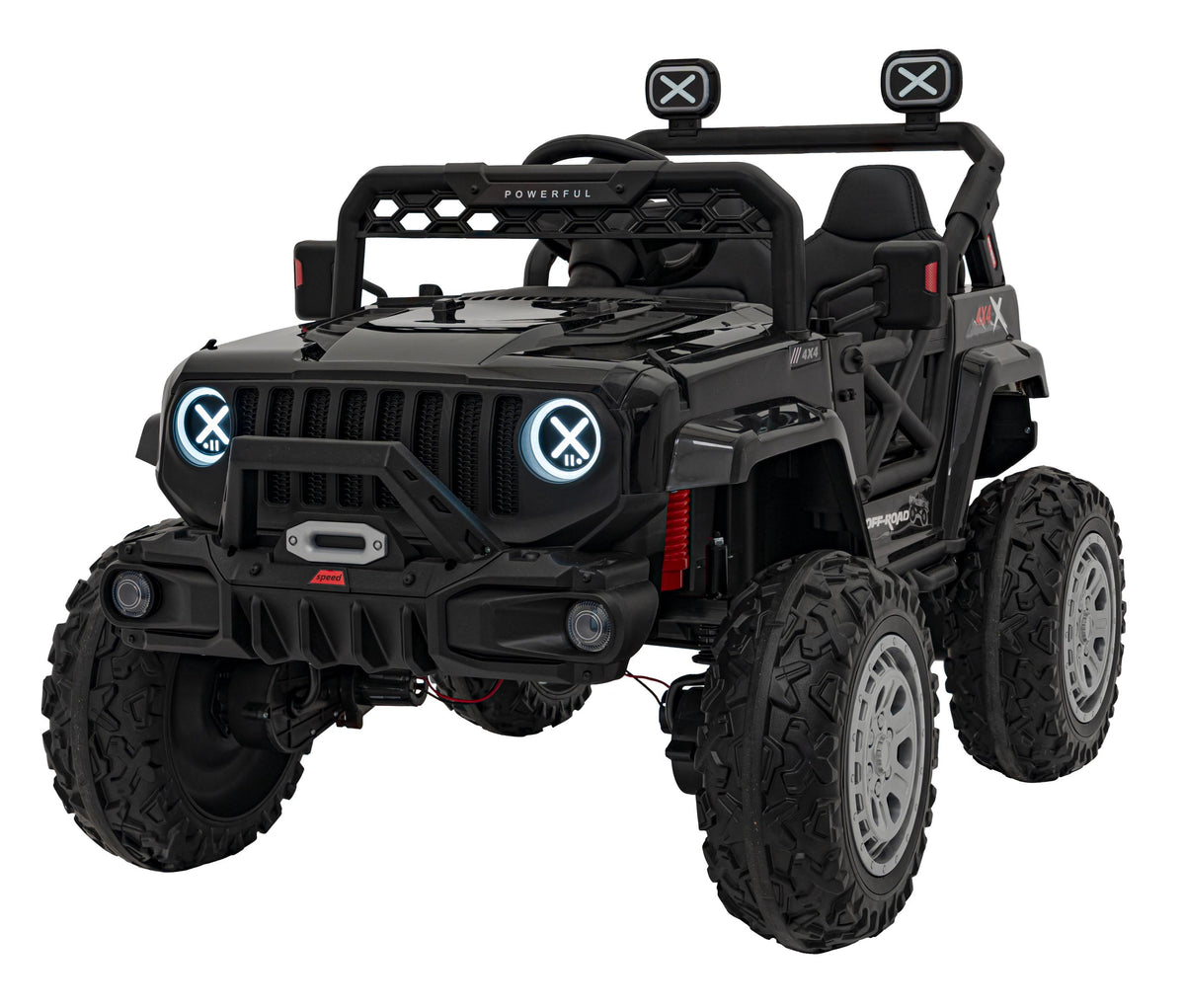 Elektrické autíčko OFF ROAD Speed čierna