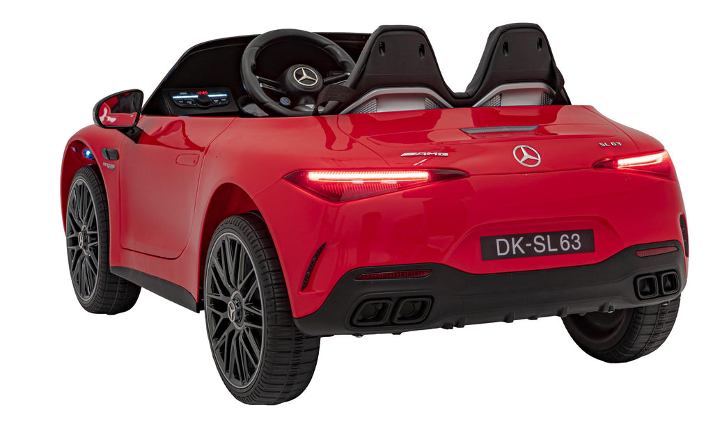 Elektrické autíčko Mercedes-Benz AMG SL63 červená