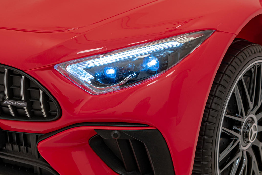 Elektrické autíčko Mercedes-Benz AMG SL63 červená