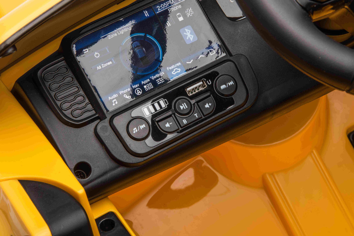 Elektrické autíčko Ford Ranger LIFT žltá