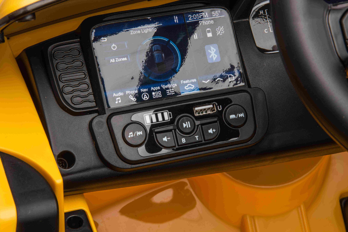 Ford Ranger LIFT vehicle Yellow
