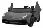 Elektrické autíčko Lamborghini Aventador SV STRONG sivá