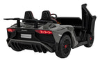 Elektrické autíčko Lamborghini Aventador SV STRONG sivá