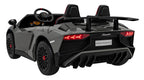 Elektrické autíčko Lamborghini Aventador SV STRONG sivá