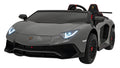 Elektrické autíčko Lamborghini Aventador SV STRONG sivá