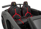 Elektrické autíčko Lamborghini Aventador SV STRONG sivá