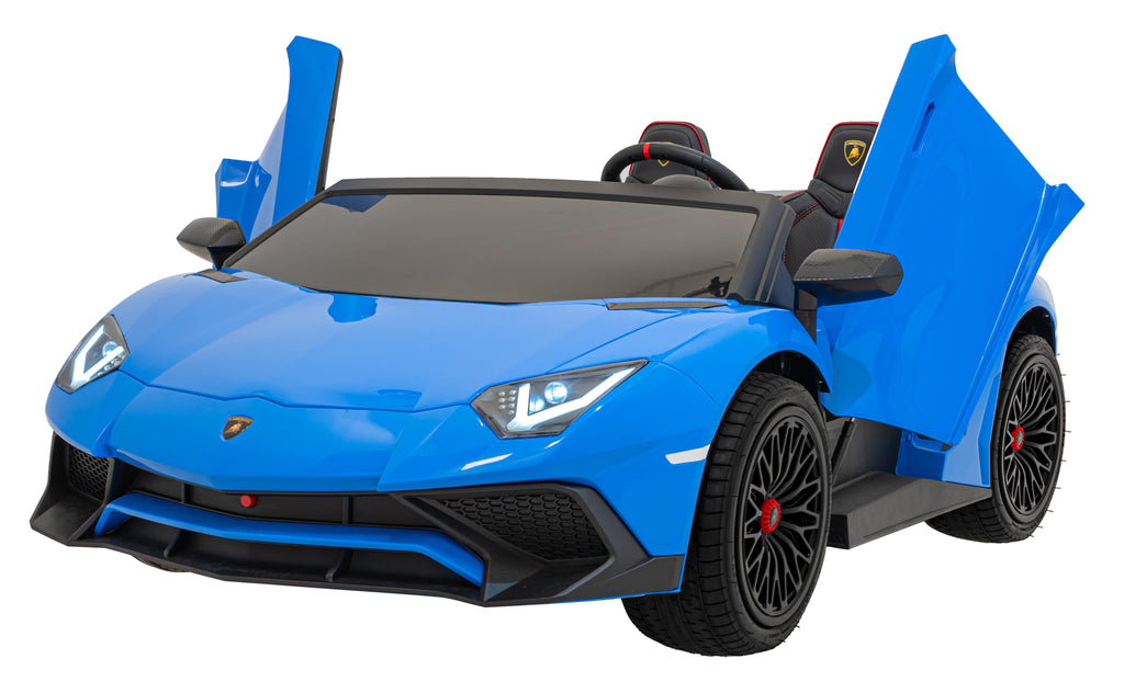 Elektrické autíčko Lamborghini Aventador SV STRONG modrá