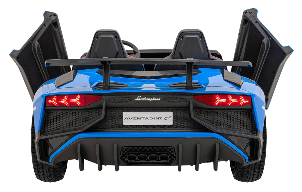 Elektrické autíčko Lamborghini Aventador SV STRONG modrá