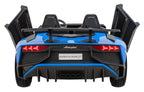 Elektrické autíčko Lamborghini Aventador SV STRONG modrá