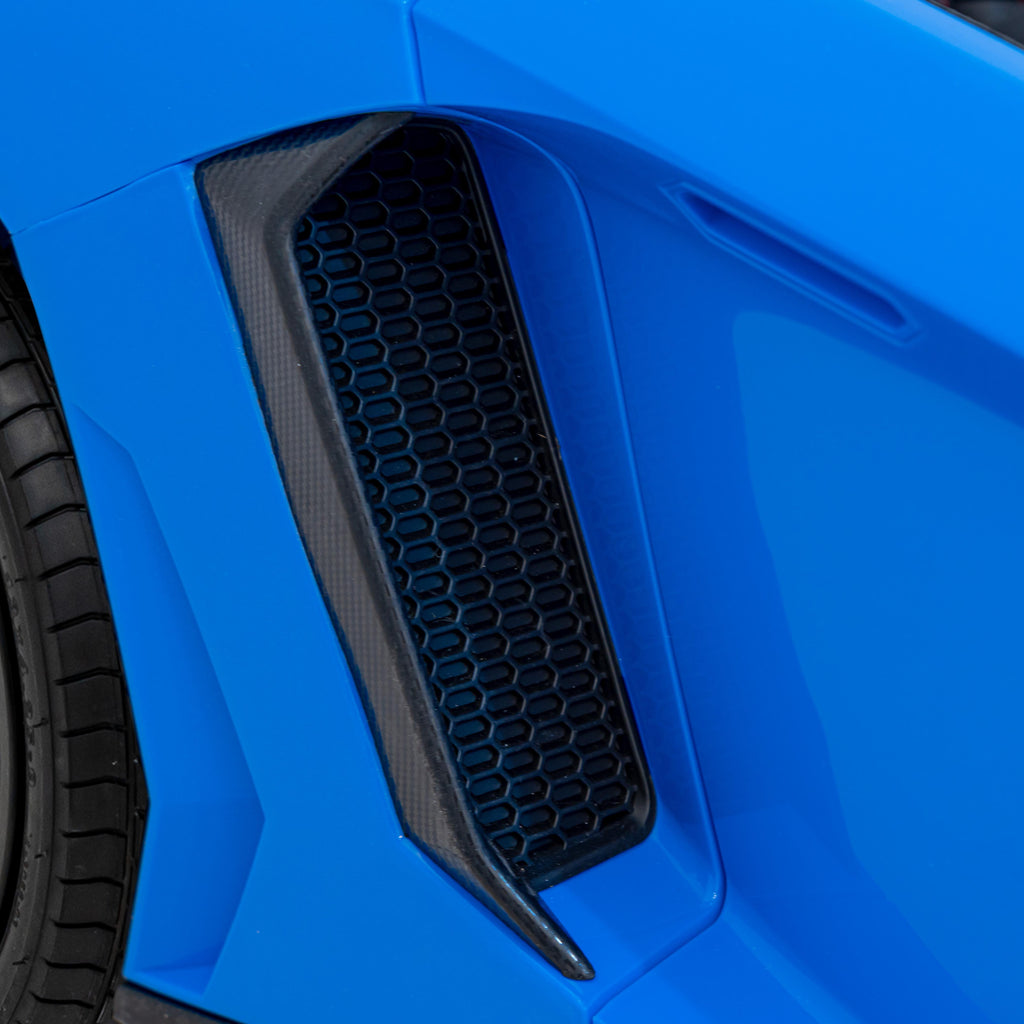 Elektrické autíčko Lamborghini Aventador SV STRONG modrá