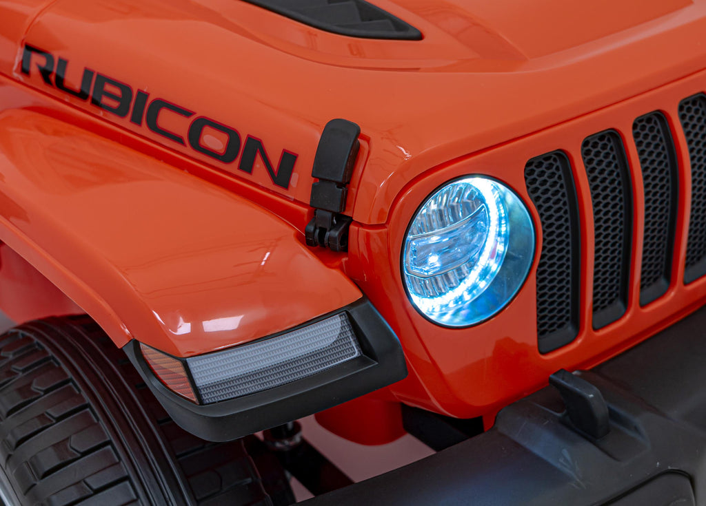 Jeep Wrangler Rubicon Orange
