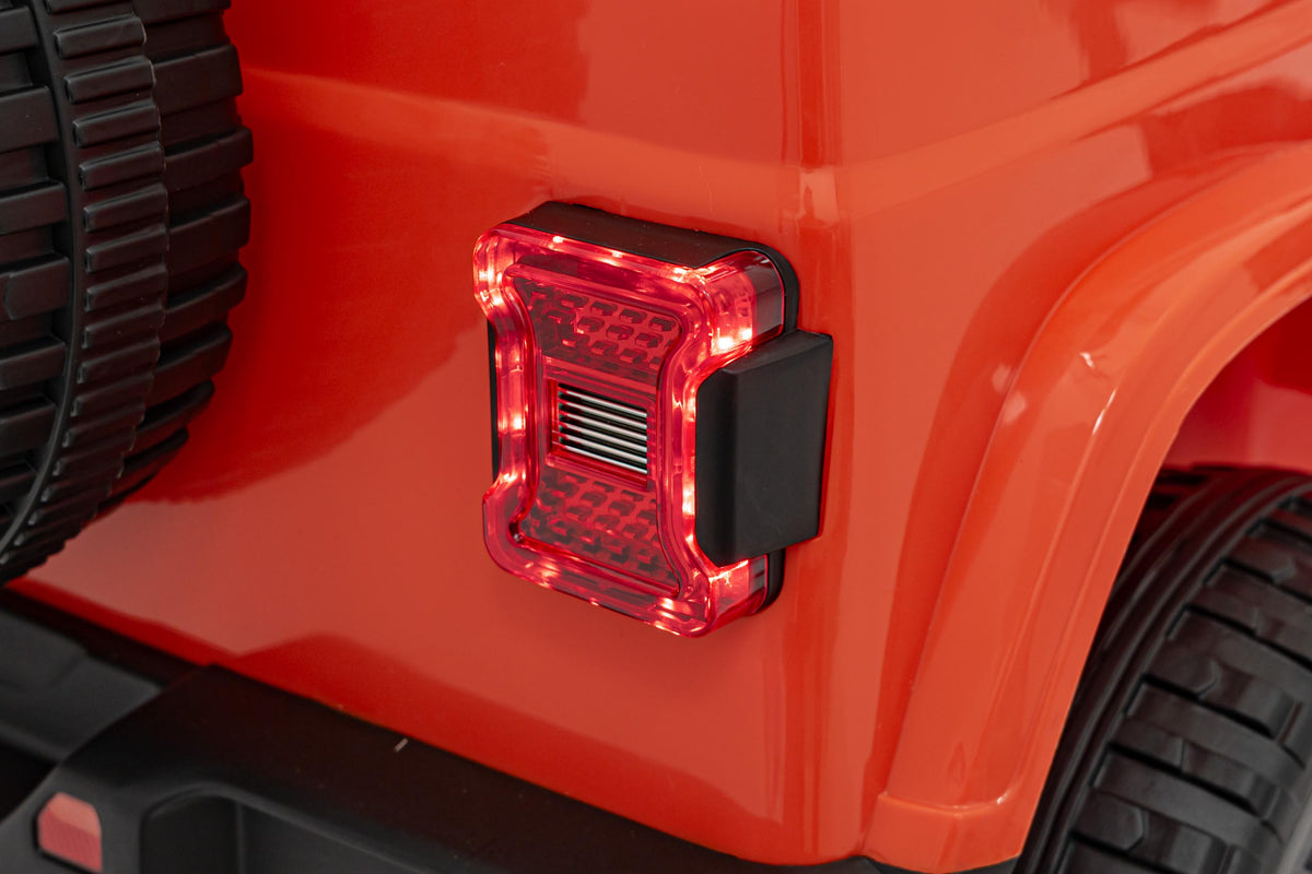 Jeep Wrangler Rubicon Orange