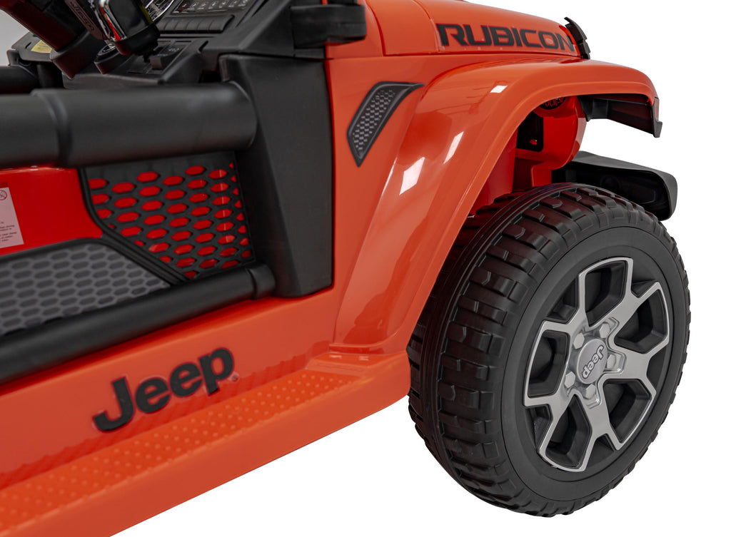 Elektrické autíčko Jeep Wrangler Rubicon oranžová