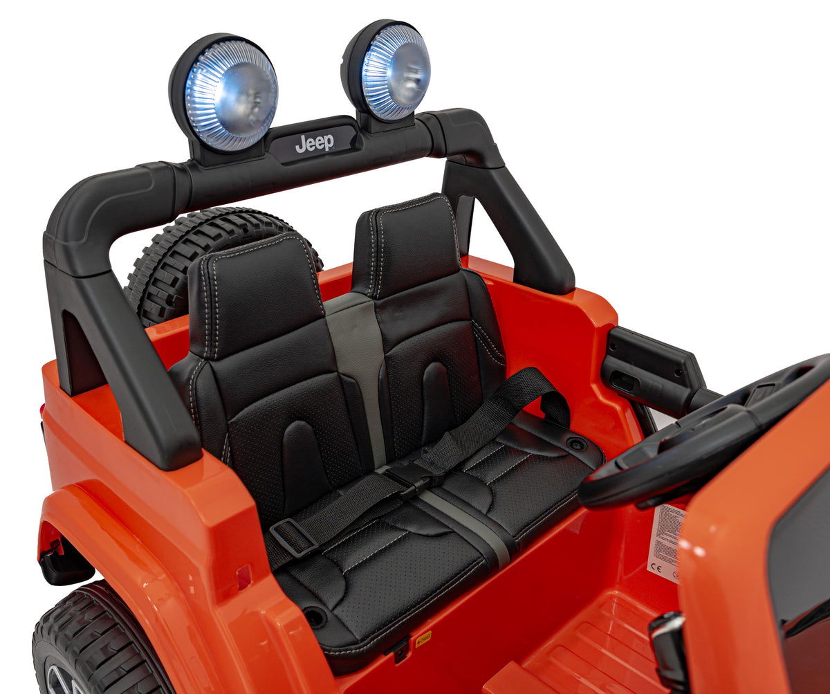 Elektrické autíčko Jeep Wrangler Rubicon oranžová