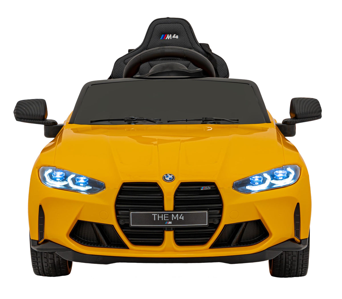 Elektrické autíčko BMW M4 žltá