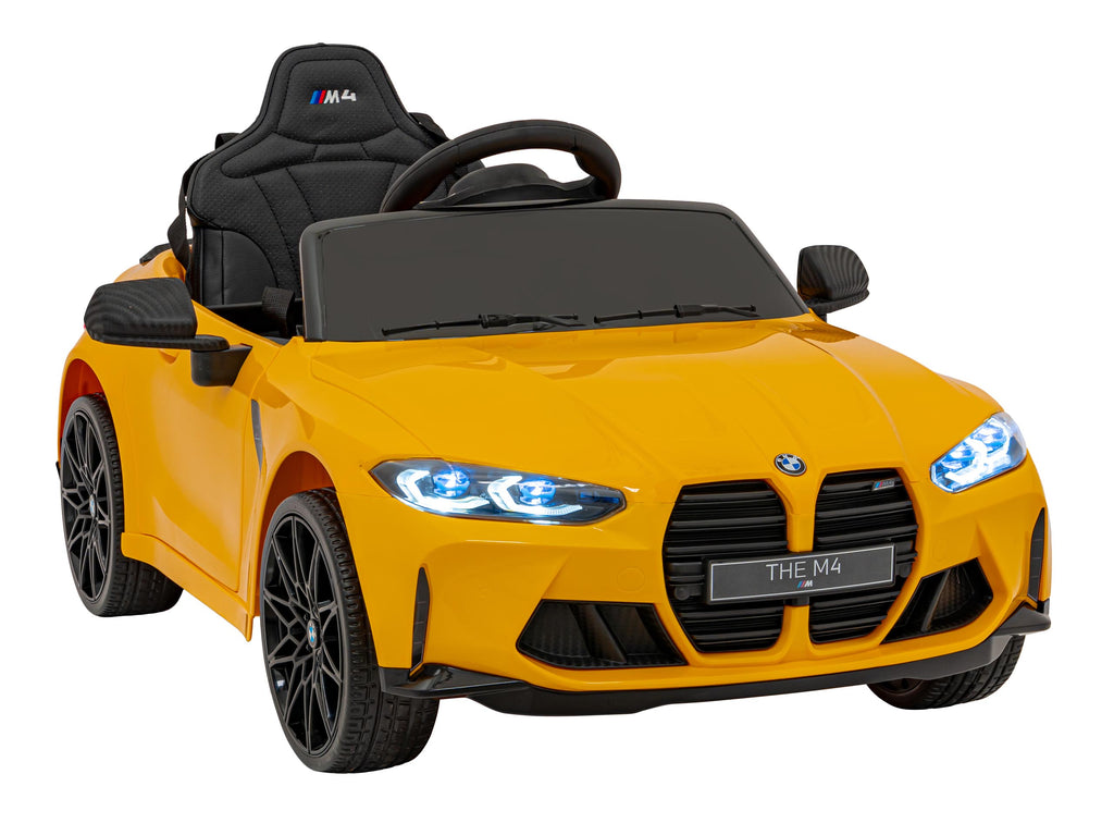 Elektrické autíčko BMW M4 žltá