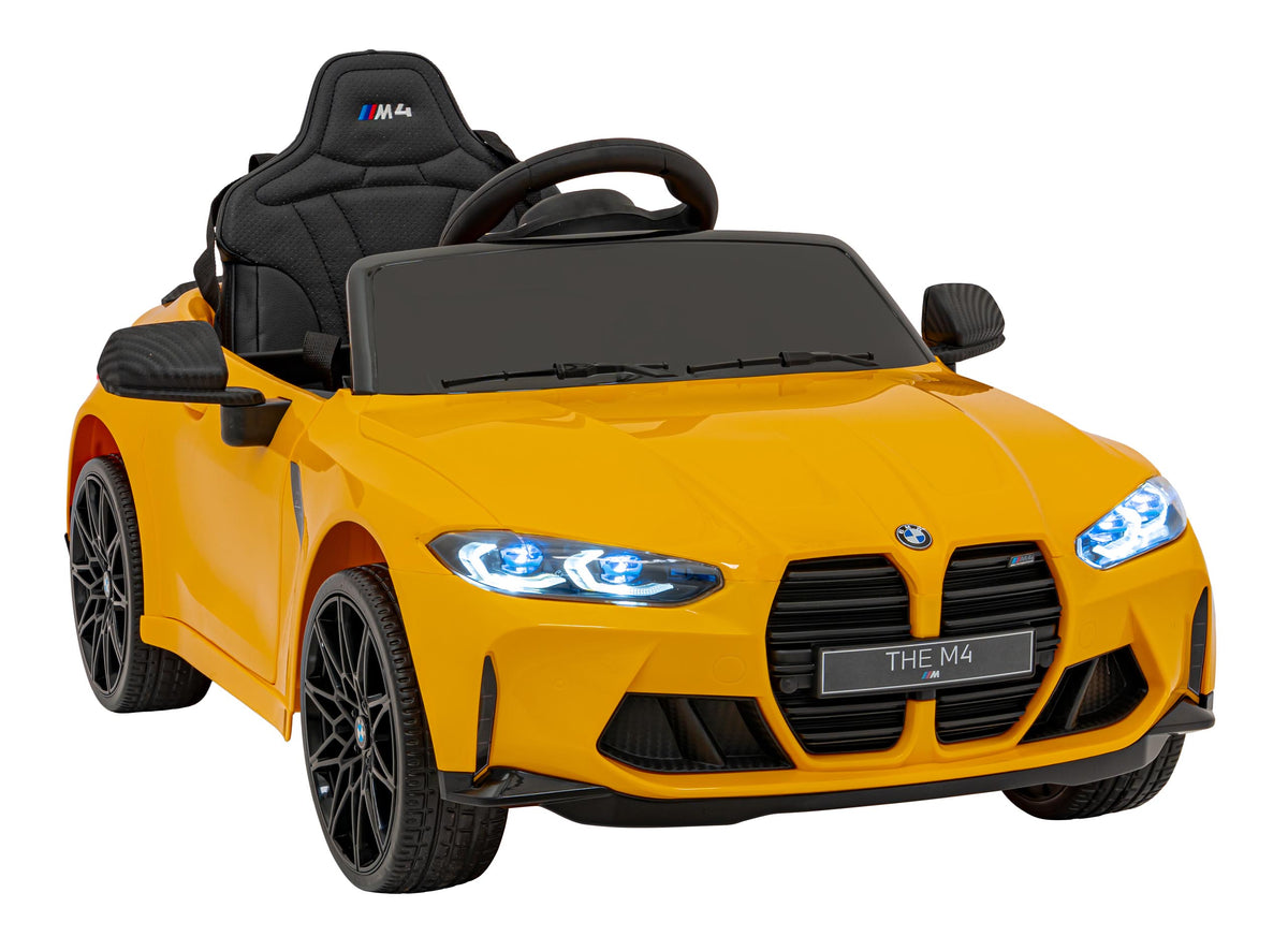 Elektrické autíčko BMW M4 žltá