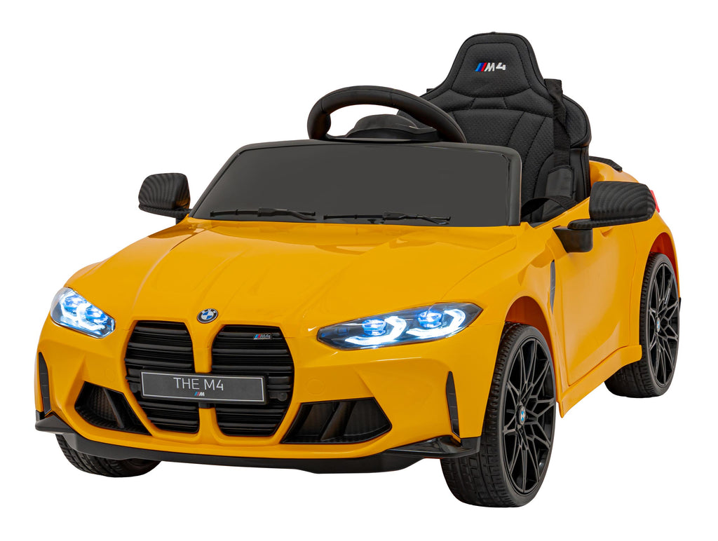 Elektrické autíčko BMW M4 žltá