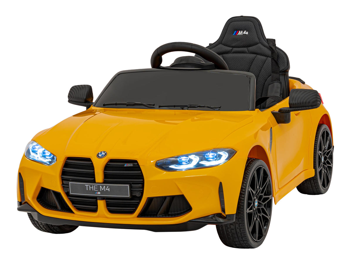 Elektrické autíčko BMW M4 žltá