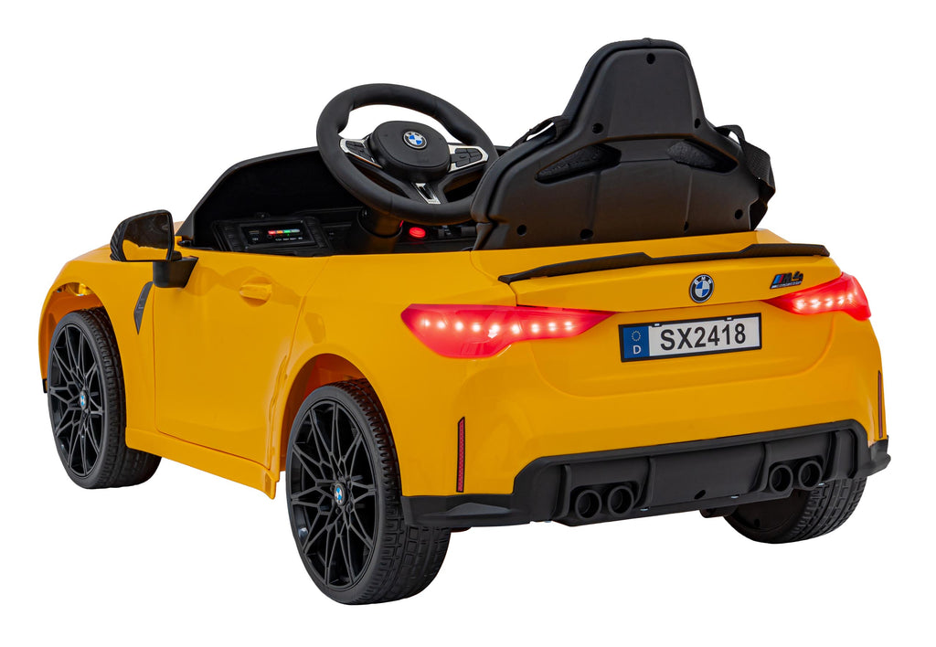 Elektrické autíčko BMW M4 žltá