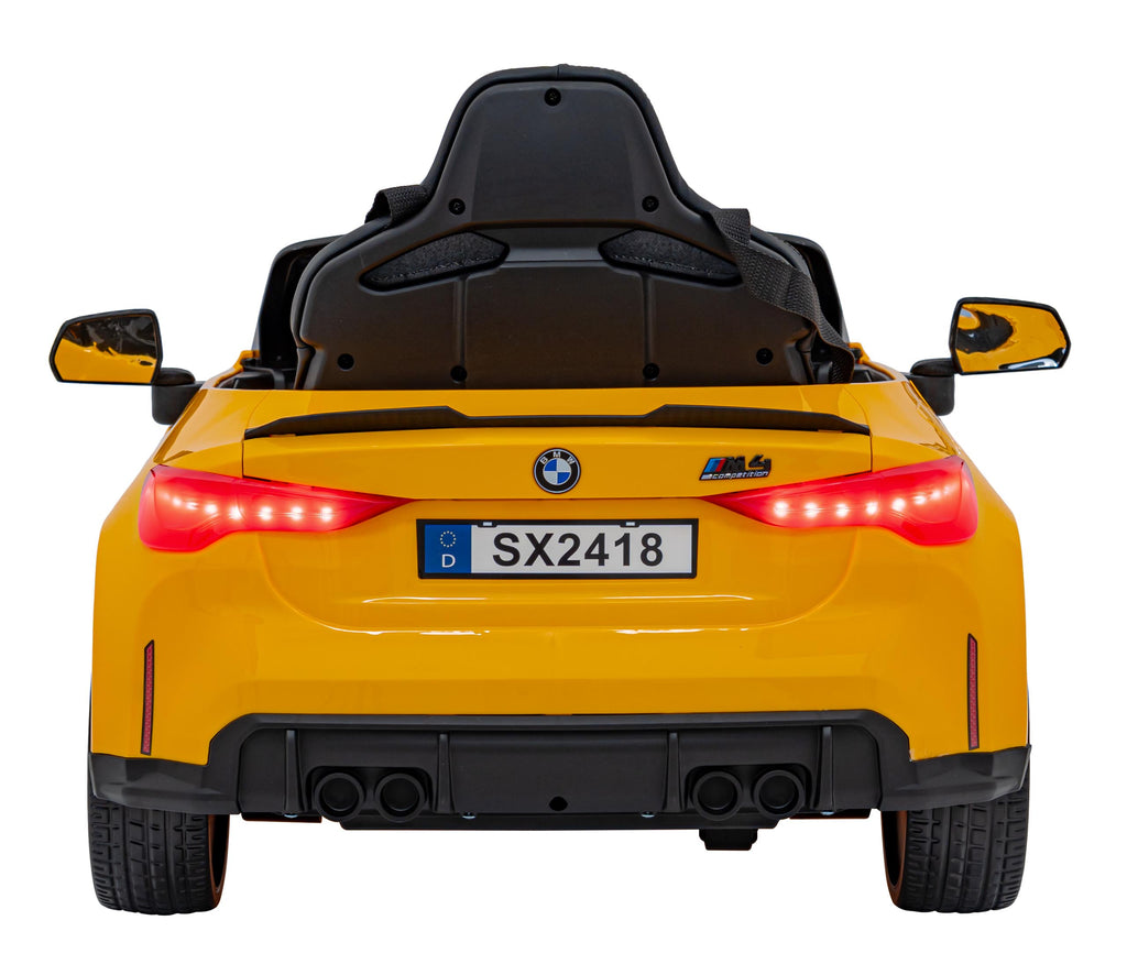Elektrické autíčko BMW M4 žltá
