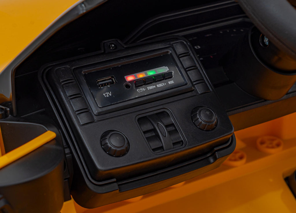Elektrické autíčko BMW M4 žltá