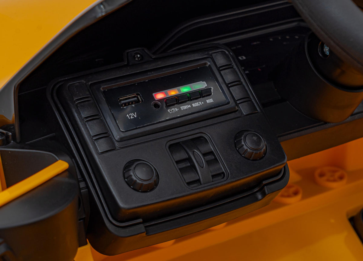 Elektrické autíčko BMW M4 žltá