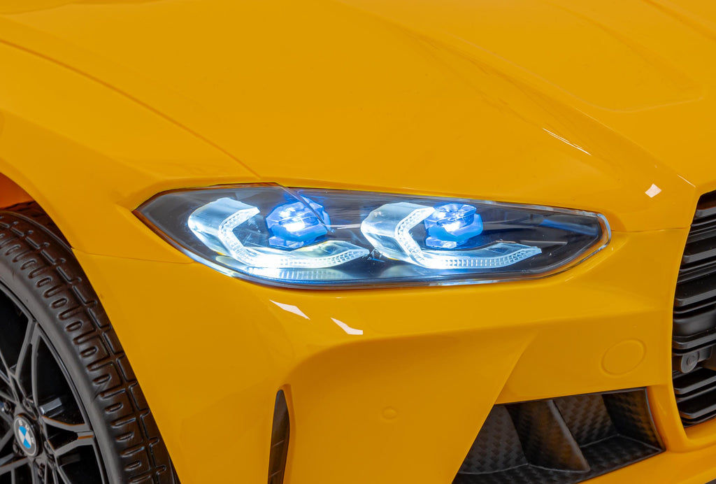 Elektrické autíčko BMW M4 žltá