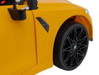 Elektrické autíčko BMW M4 žltá