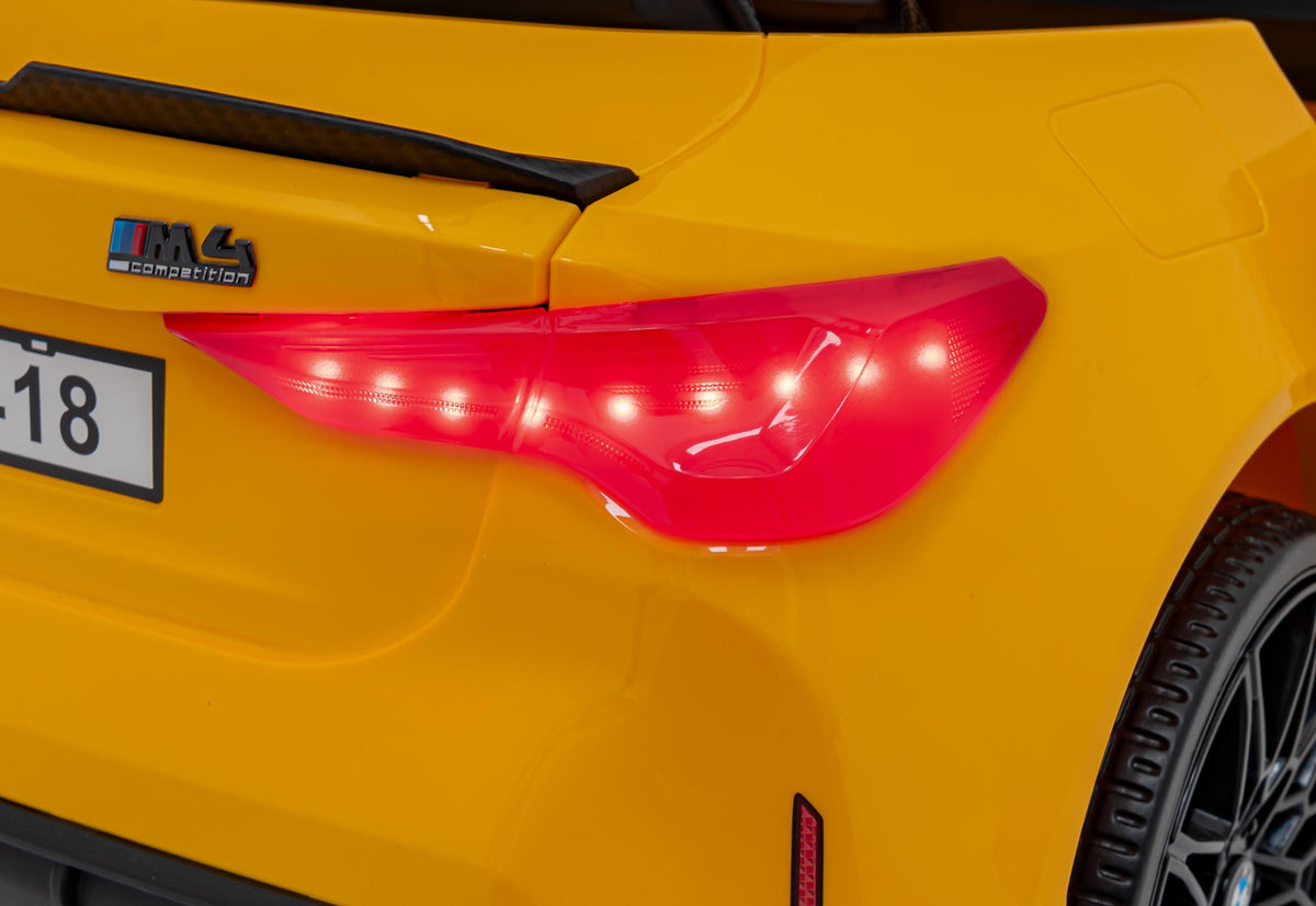 Elektrické autíčko BMW M4 žltá