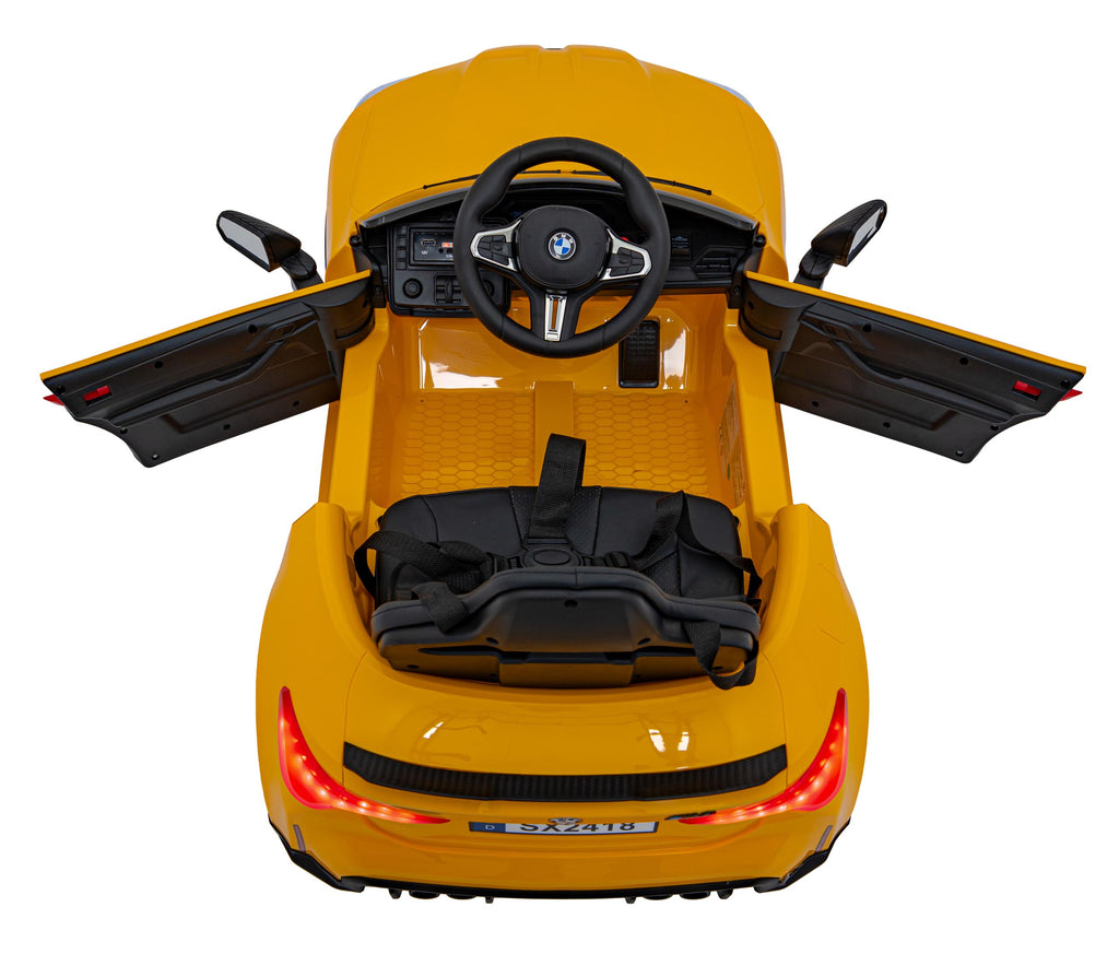 Elektrické autíčko BMW M4 žltá