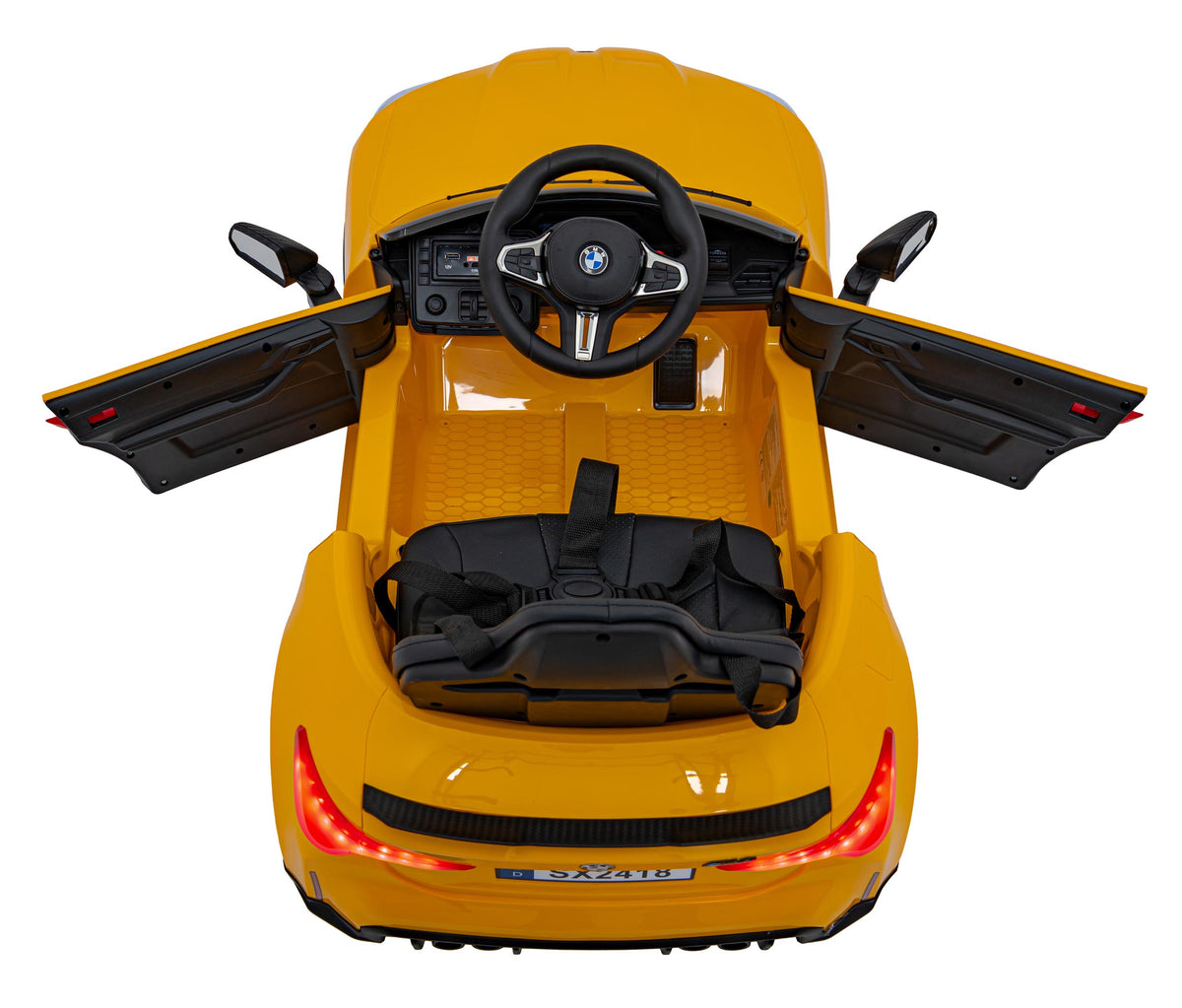 Elektrické autíčko BMW M4 žltá