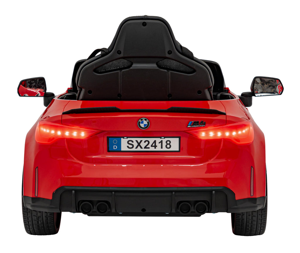 Elektrické autíčko BMW M4 červená